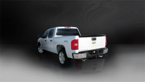Chevrolet Silverado Performance Exhaust - Dual Rear Exit - CORSA Performance - Sport Cat-Back - Polished - 2010